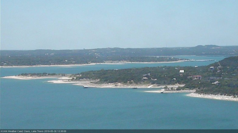 Lake Travis webcam, May 30, 2018 12:40 PM CT