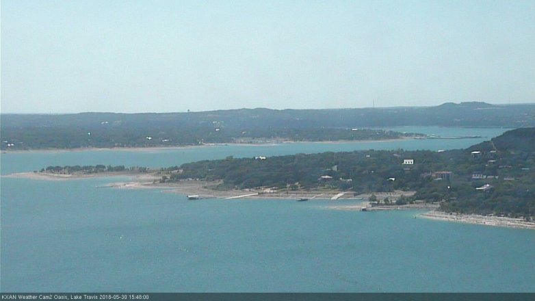 Lake Travis webcam, May 30, 2018 2:50 PM CT