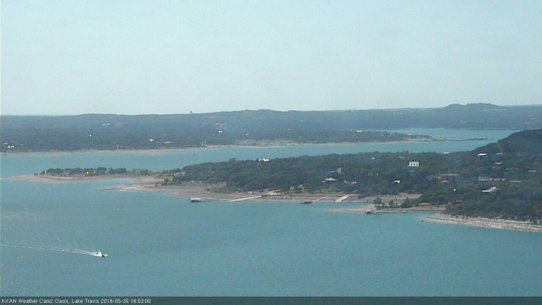 Lake Travis webcam, May 30, 2018 3:05 PM CT