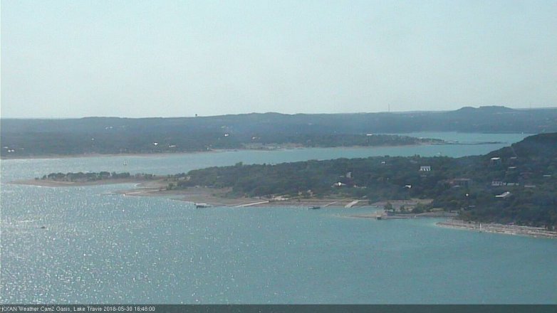 Lake Travis webcam, May 30, 2018 3:50 PM CT