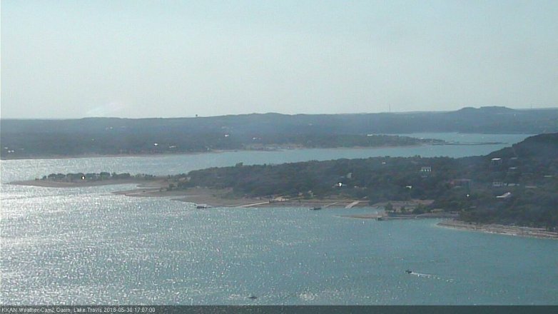 Lake Travis webcam, May 30, 2018 4:10 PM CT