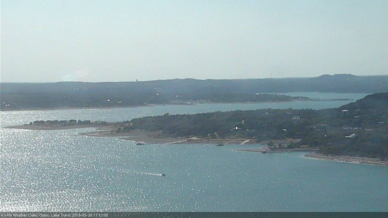 Lake Travis webcam, May 30, 2018 4:15 PM CT