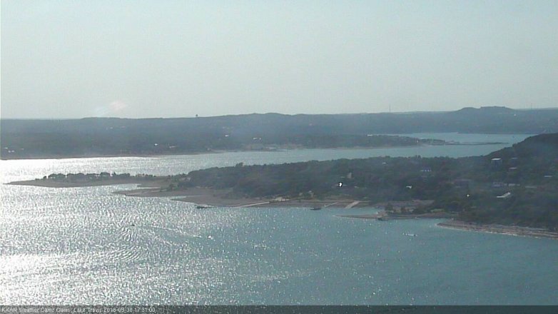 Lake Travis webcam, May 30, 2018 4:30 PM CT