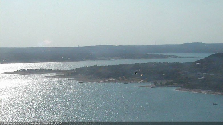 Lake Travis webcam, May 30, 2018 4:40 PM CT