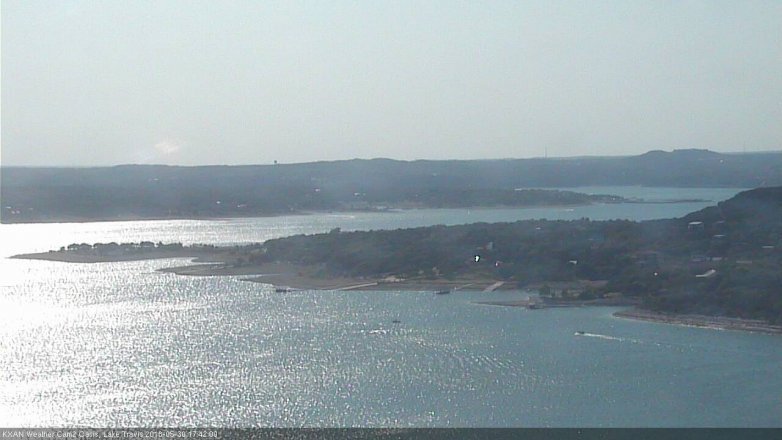 Lake Travis webcam, May 30, 2018 4:45 PM CT