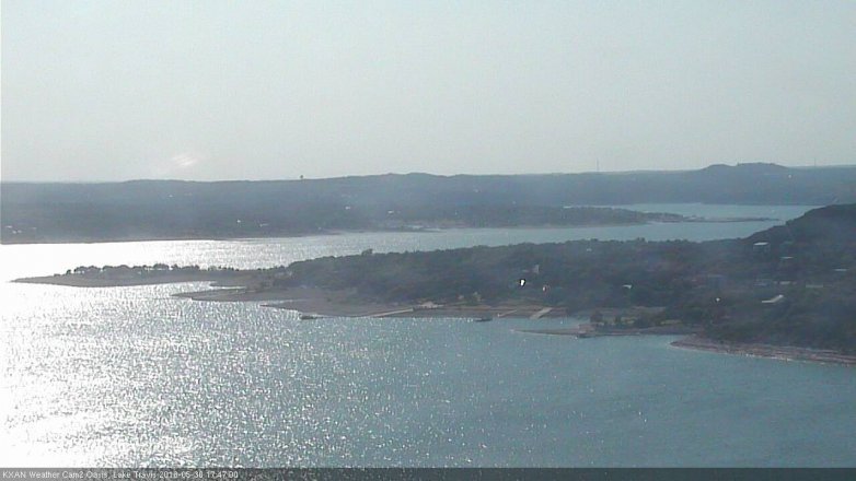 Lake Travis webcam, May 30, 2018 4:50 PM CT
