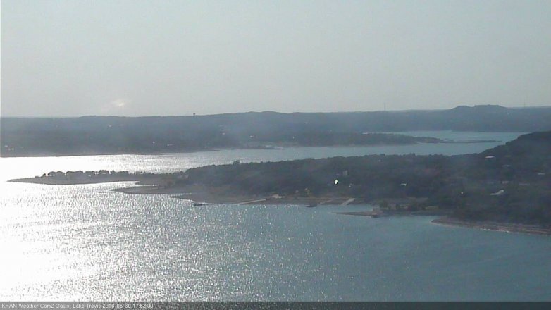 Lake Travis webcam, May 30, 2018 4:55 PM CT