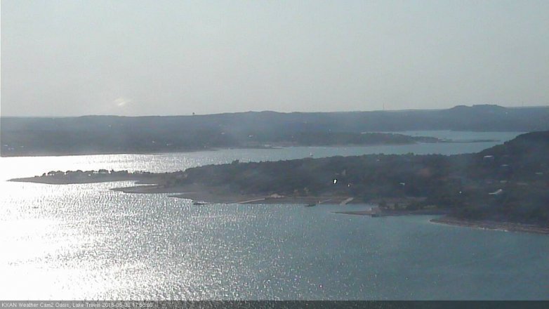 Lake Travis webcam, May 30, 2018 5:00 PM CT