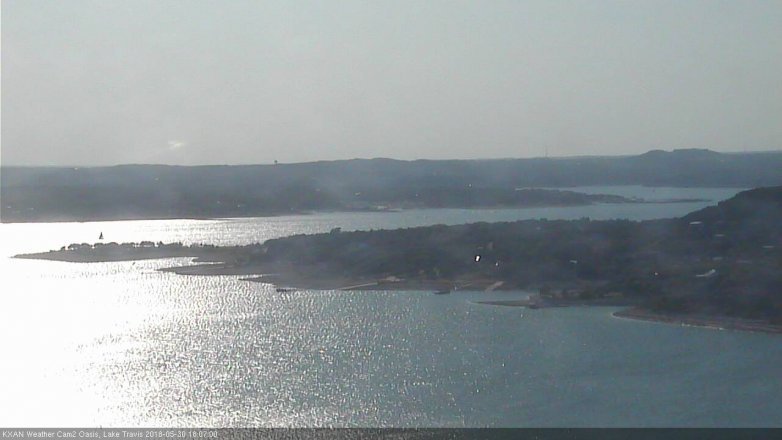 Lake Travis webcam, May 30, 2018 5:10 PM CT
