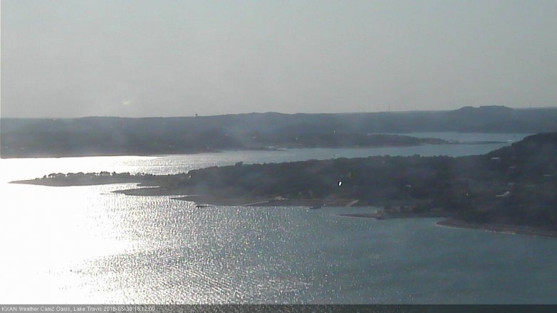 Lake Travis webcam, May 30, 2018 5:15 PM CT