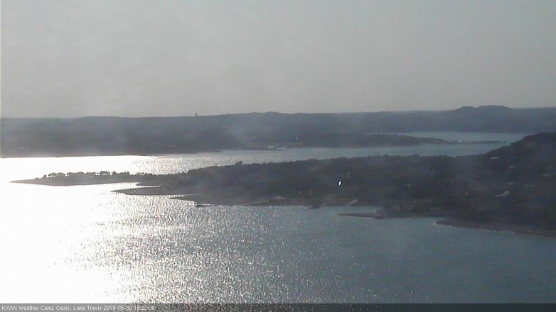 Lake Travis webcam, May 30, 2018 5:25 PM CT