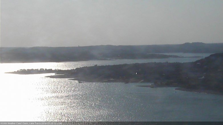 Lake Travis webcam, May 30, 2018 5:30 PM CT