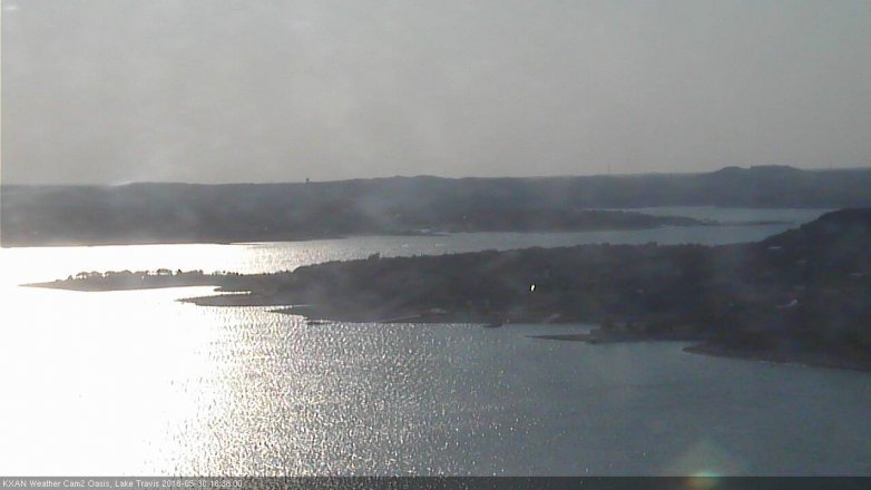 Lake Travis webcam, May 30, 2018 5:40 PM CT