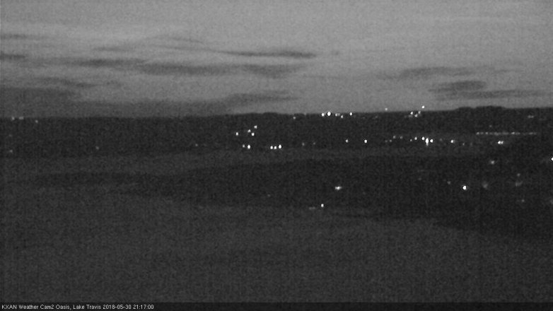 Lake Travis webcam, May 30, 2018 8:20 PM CT
