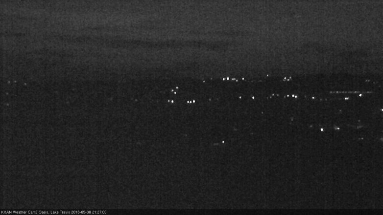 Lake Travis webcam, May 30, 2018 8:30 PM CT