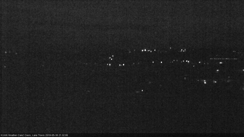 Lake Travis webcam, May 30, 2018 8:35 PM CT