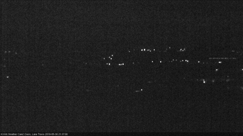 Lake Travis webcam, May 30, 2018 8:40 PM CT