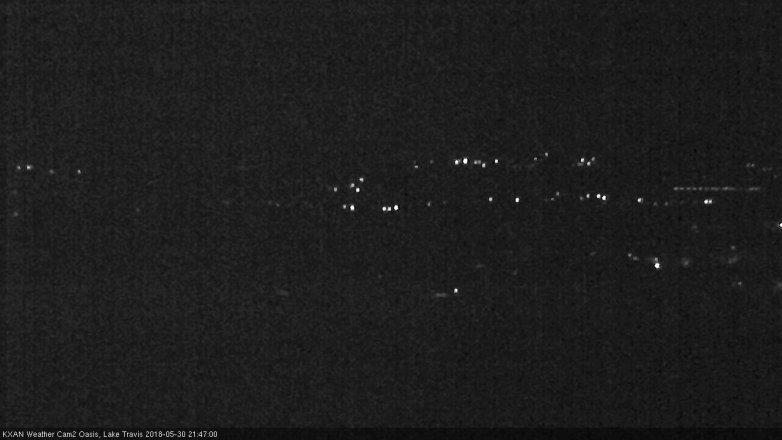 Lake Travis webcam, May 30, 2018 8:50 PM CT