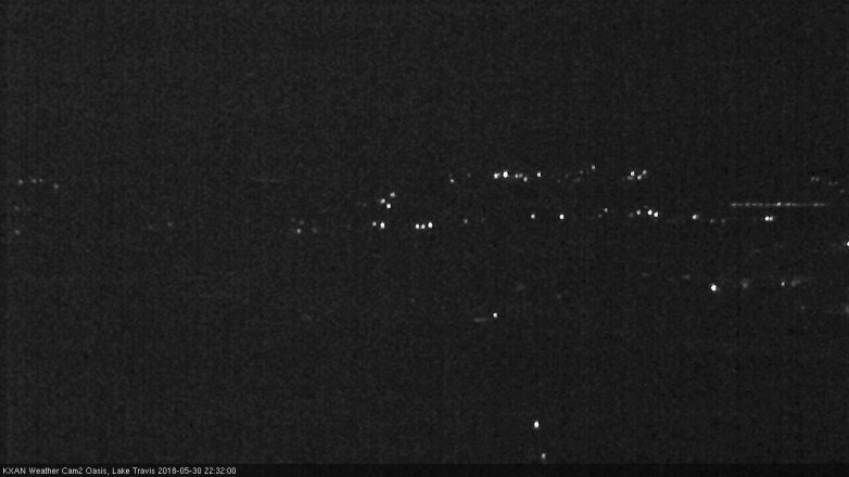 Lake Travis webcam, May 30, 2018 9:35 PM CT
