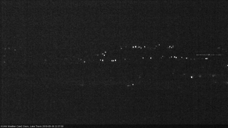 Lake Travis webcam, May 30, 2018 9:40 PM CT
