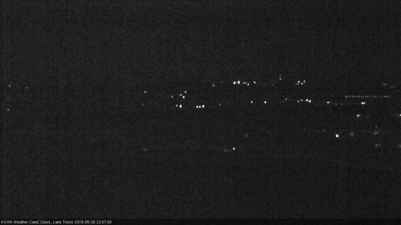 Lake Travis webcam, May 30, 2018 10:10 PM CT
