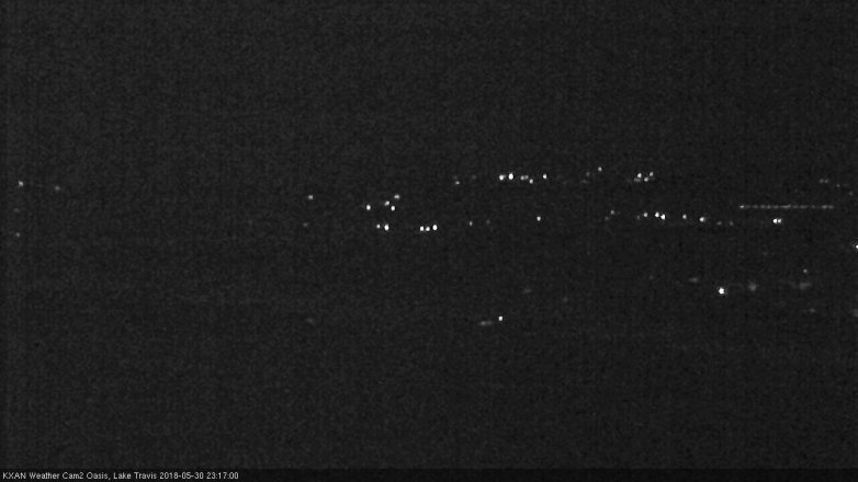 Lake Travis webcam, May 30, 2018 10:20 PM CT