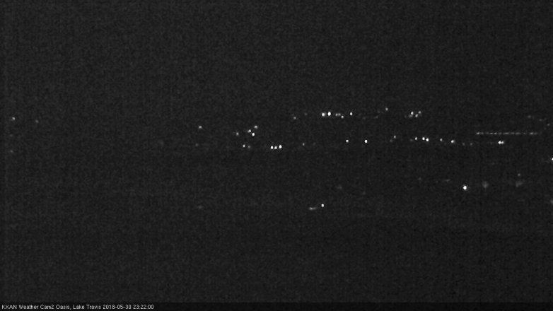 Lake Travis webcam, May 30, 2018 10:25 PM CT