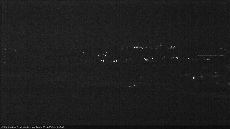 Lake Travis webcam, May 30, 2018 10:40 PM CT