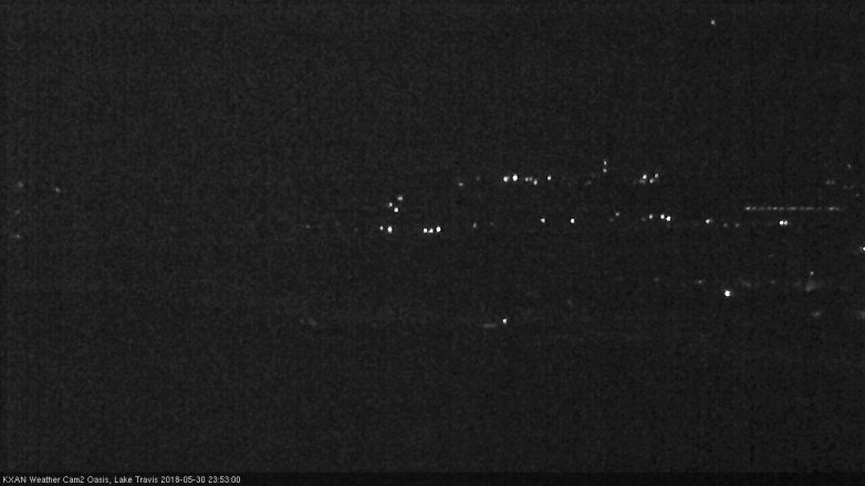 Lake Travis webcam, May 30, 2018 10:55 PM CT