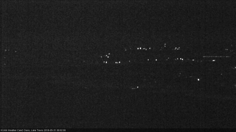 Lake Travis webcam, May 30, 2018 11:05 PM CT