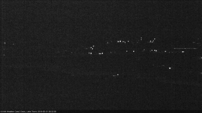 Lake Travis webcam, May 30, 2018 11:35 PM CT
