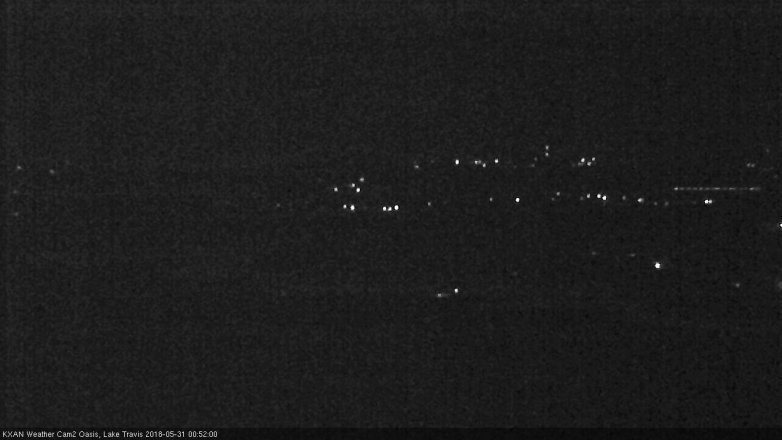 Lake Travis webcam, May 30, 2018 11:55 PM CT