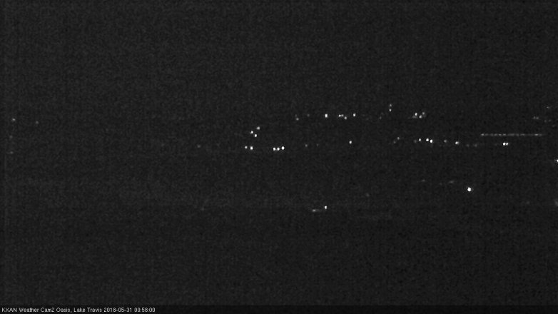 Lake Travis webcam, May 30, 2018 12:00 AM CT