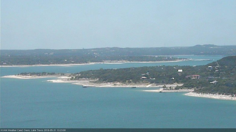 Lake Travis webcam, May 31, 2018 12:25 PM CT
