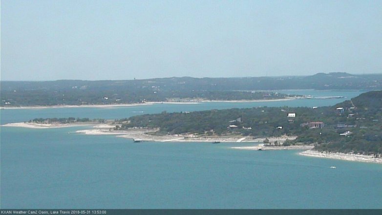 Lake Travis webcam, May 31, 2018 12:55 PM CT