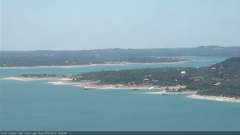 Lake Travis webcam, May 31, 2018 1:05 PM CT