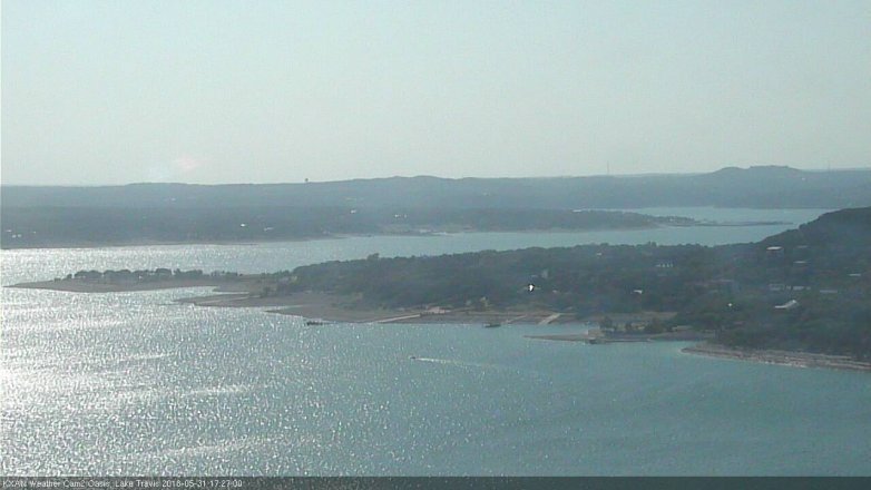 Lake Travis webcam, May 31, 2018 4:30 PM CT