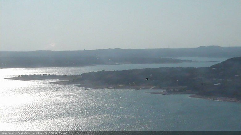 Lake Travis webcam, May 31, 2018 4:50 PM CT