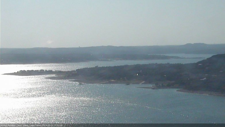 Lake Travis webcam, May 31, 2018 4:55 PM CT