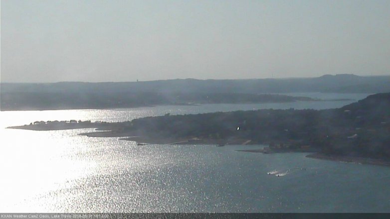 Lake Travis webcam, May 31, 2018 5:15 PM CT