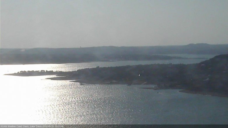 Lake Travis webcam, May 31, 2018 5:25 PM CT
