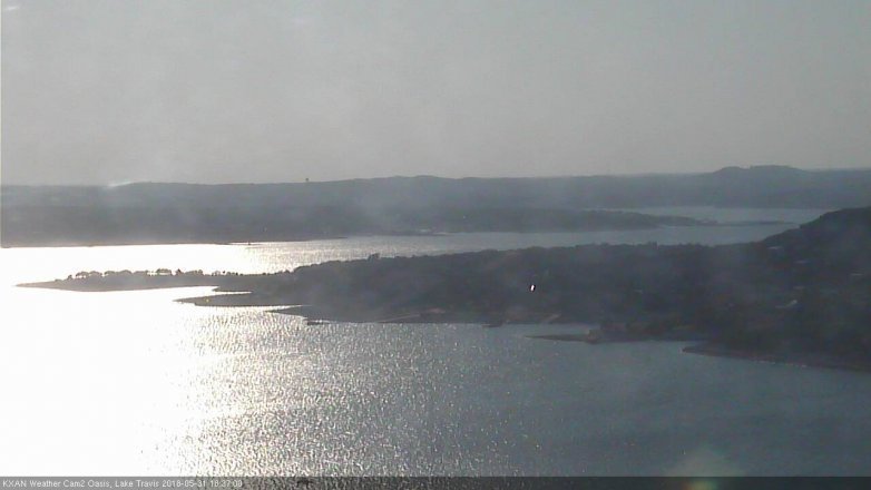 Lake Travis webcam, May 31, 2018 5:40 PM CT