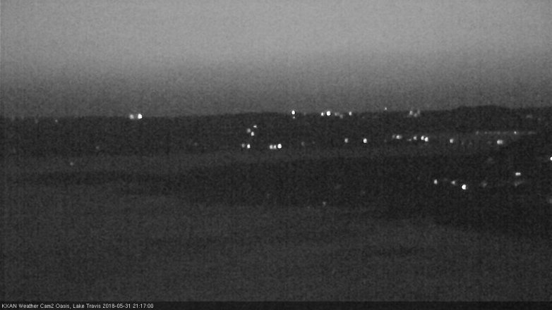Lake Travis webcam, May 31, 2018 8:20 PM CT