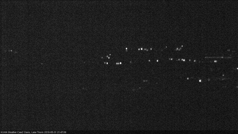 Lake Travis webcam, May 31, 2018 8:50 PM CT