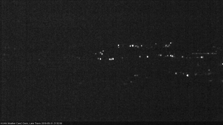 Lake Travis webcam, May 31, 2018 8:55 PM CT