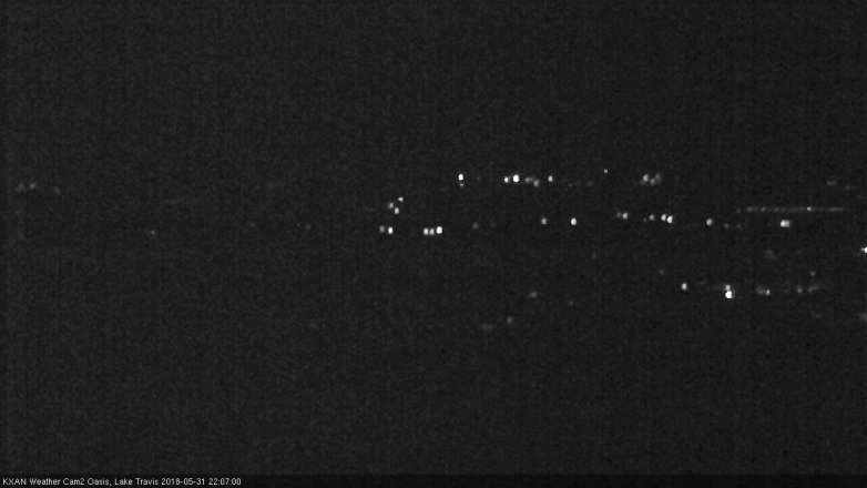 Lake Travis webcam, May 31, 2018 9:10 PM CT