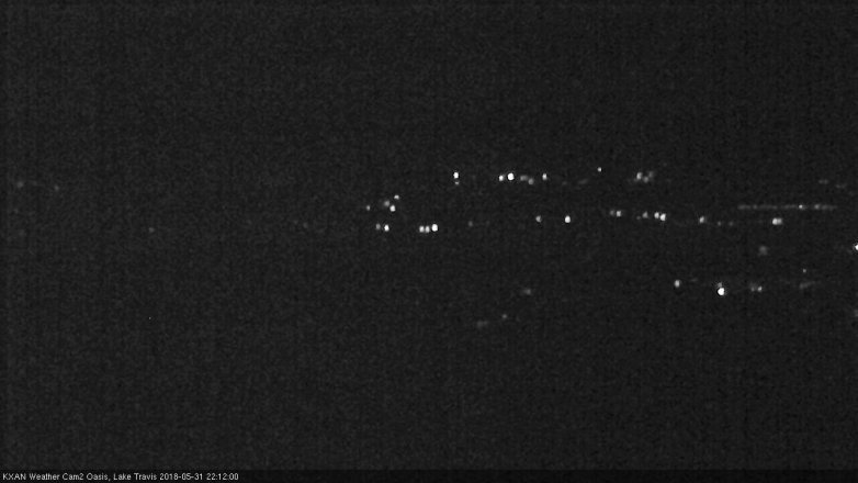 Lake Travis webcam, May 31, 2018 9:15 PM CT