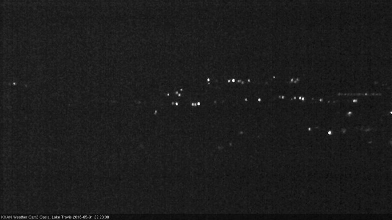Lake Travis webcam, May 31, 2018 9:25 PM CT