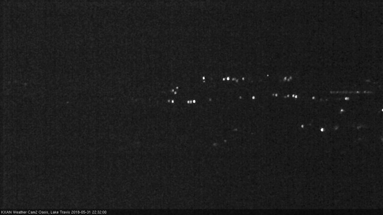 Lake Travis webcam, May 31, 2018 9:35 PM CT
