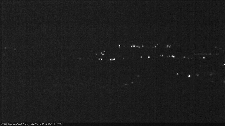 Lake Travis webcam, May 31, 2018 9:40 PM CT